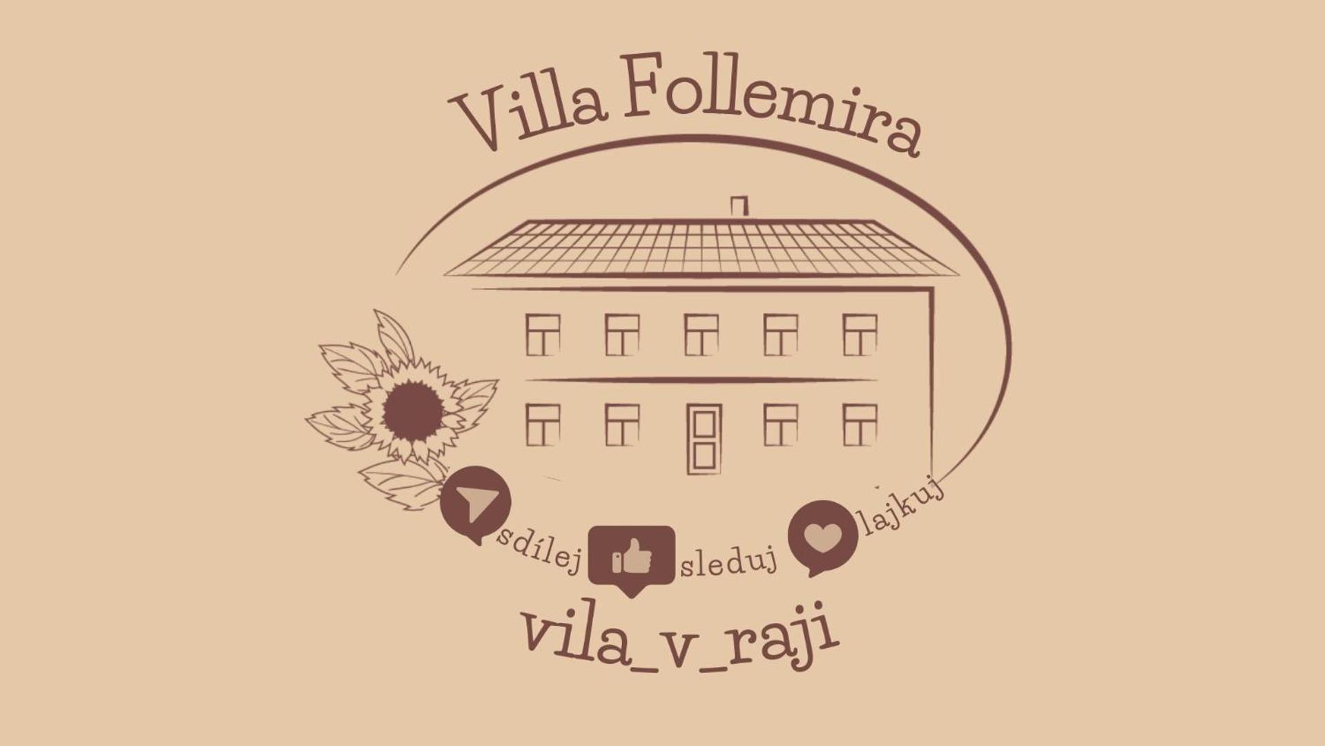 Villa Follemira Cz - Kitchen - Garden - Bike Storage Pencin Eksteriør bilde